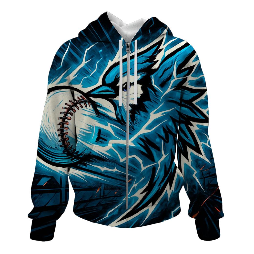 Blue Jays Thunderclap Line Drive pullover hoodies
