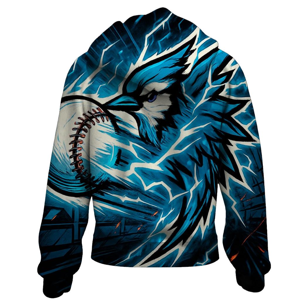 Blue Jays Thunderclap Line Drive pullover hoodies