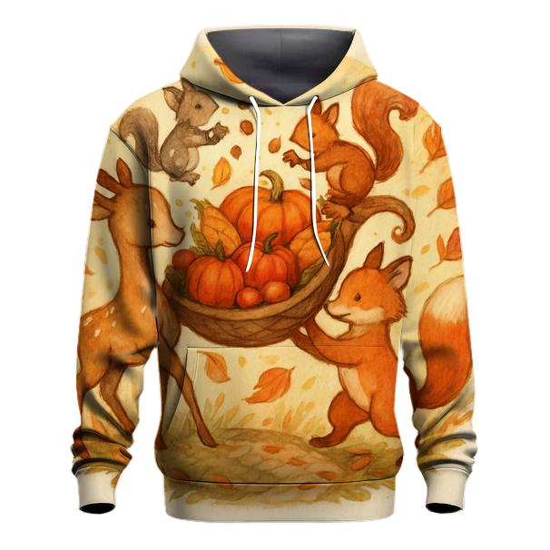 Autumn Meadow Cornucopia Parade hoodie designs