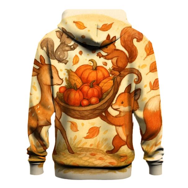Autumn Meadow Cornucopia Parade hoodie designs