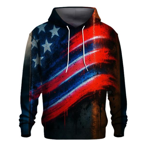 Graffiti Flag Overpass Roar custom hoodies