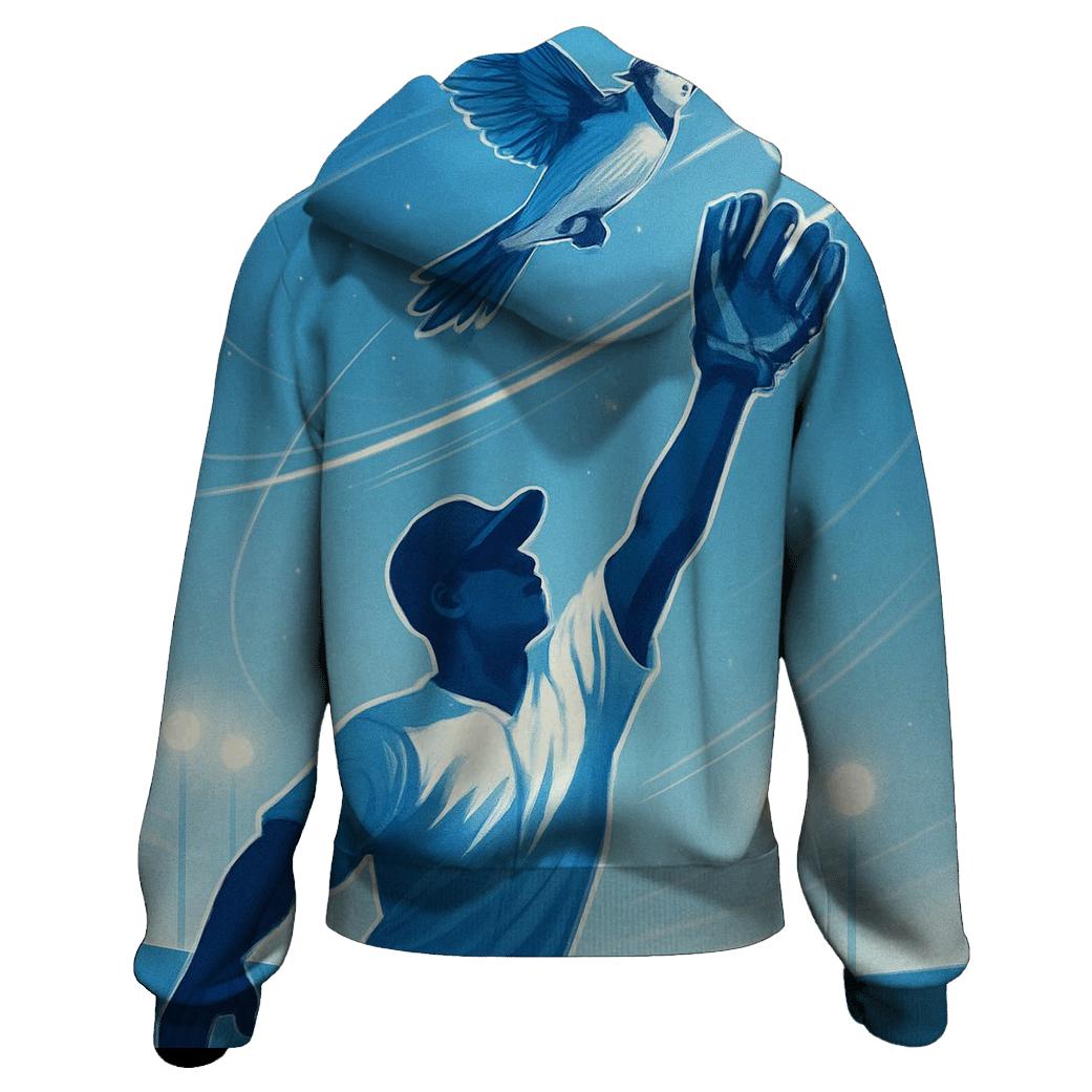 Orbiting Catch With Blue Jays Skyfield designer hoodies