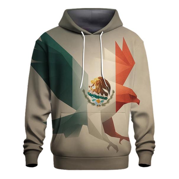 Eagle Overlay Mexico heavyweight hoodies