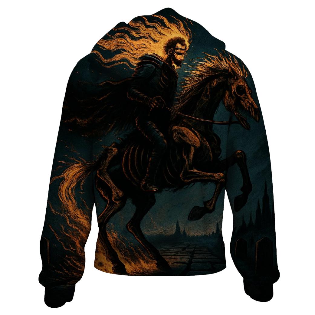 Spectral Rider Of The Ash Road graphic hoodies