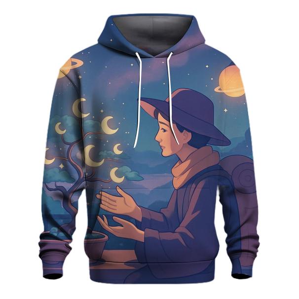 Garden Of Orbiting Lantern Moons hoodie styles