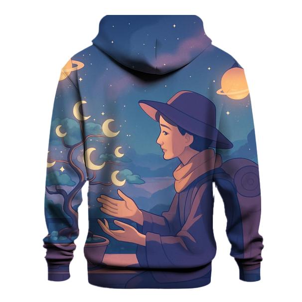 Garden Of Orbiting Lantern Moons hoodie styles