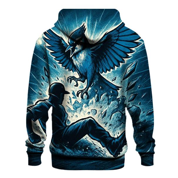 Featherburst Slider With Blue Jays Energy premium hoodies