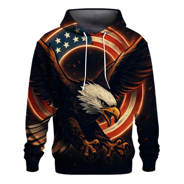 Eagle Halo Standard embroidered hoodies