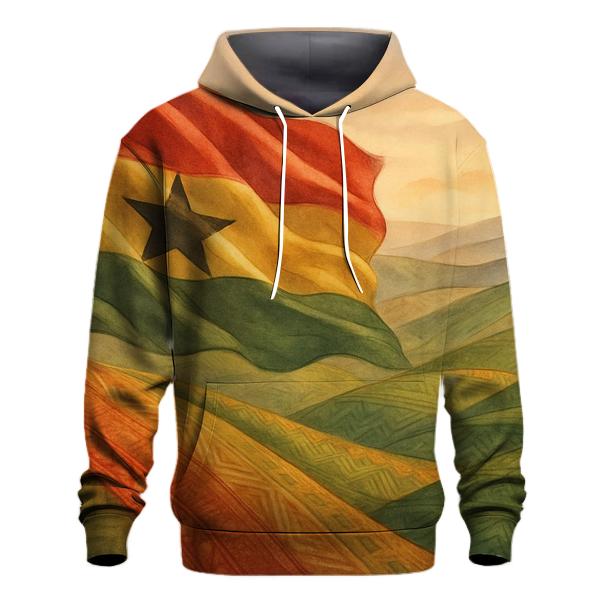 Kente Dawn Ghana hoodie trends