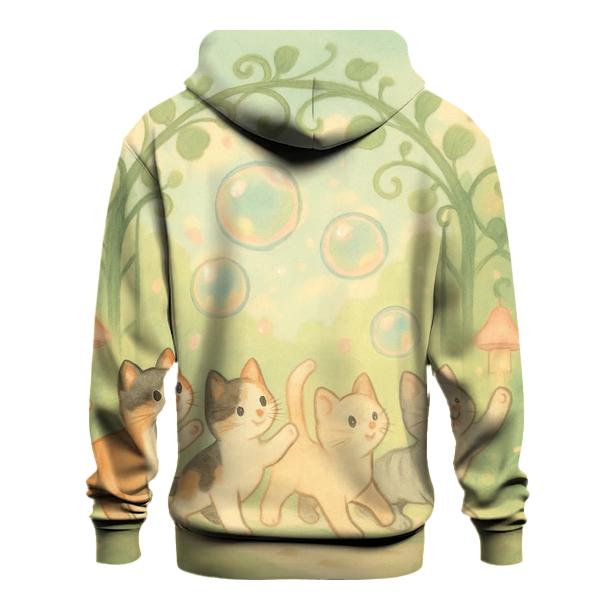 Garden Gate Bubble Parade Cats hoodie trends