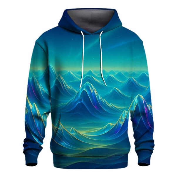 Crystal Dune Frequency embroidered hoodies