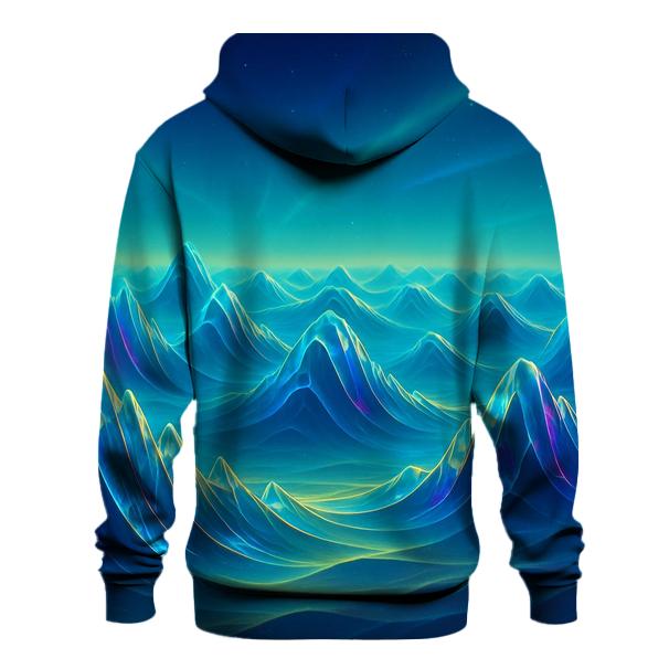 Crystal Dune Frequency embroidered hoodies