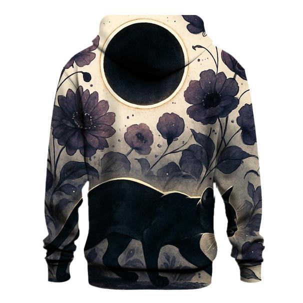 Garden Eclipse Prowler Cat premium hoodies
