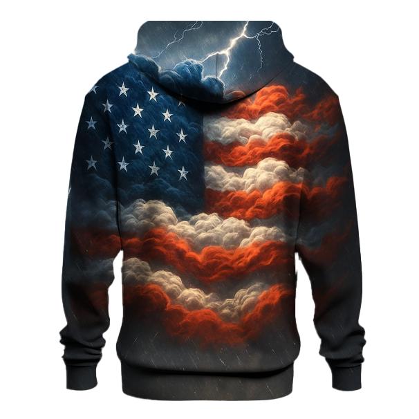 Stormfront Stripes Lightning zip-up hoodies