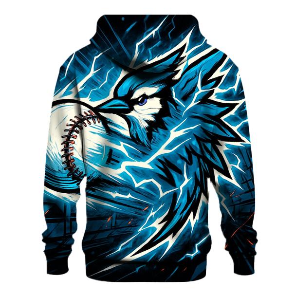 Blue Jays Thunderclap Line Drive zip-up hoodies