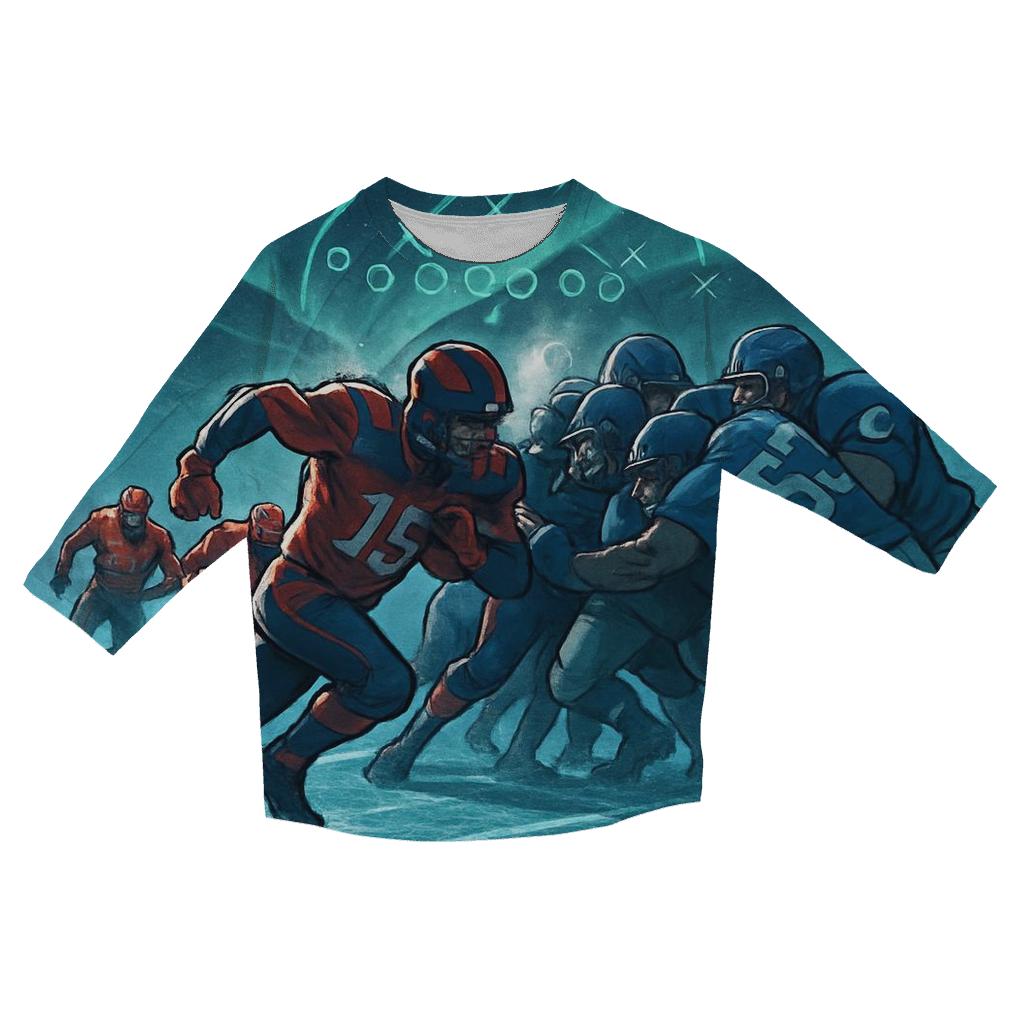 Polar Wind Play Call Clash cotton quarter sleeve shirts