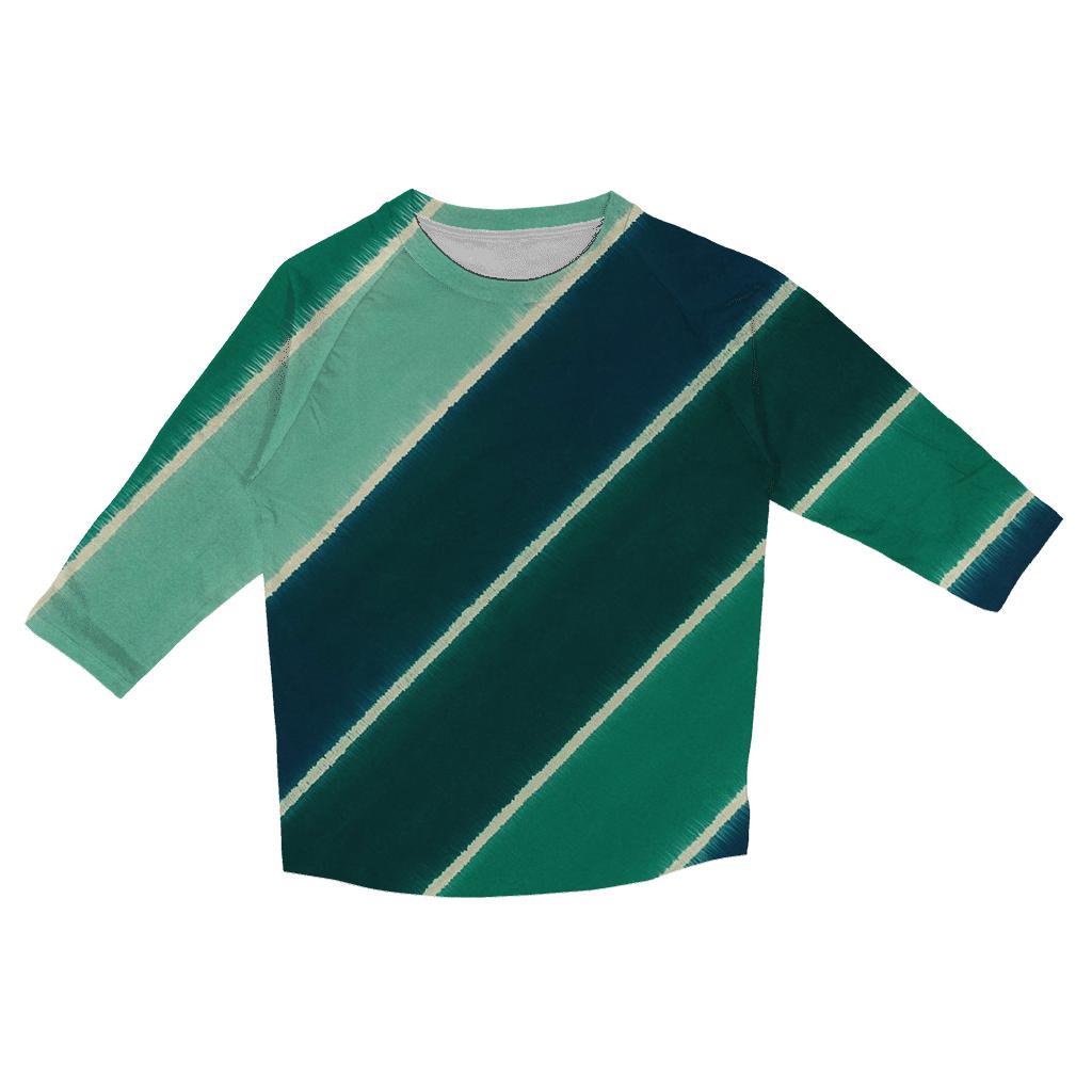 Aurora Arashi Diagonal Drift personalized 3/4 sleeve tees