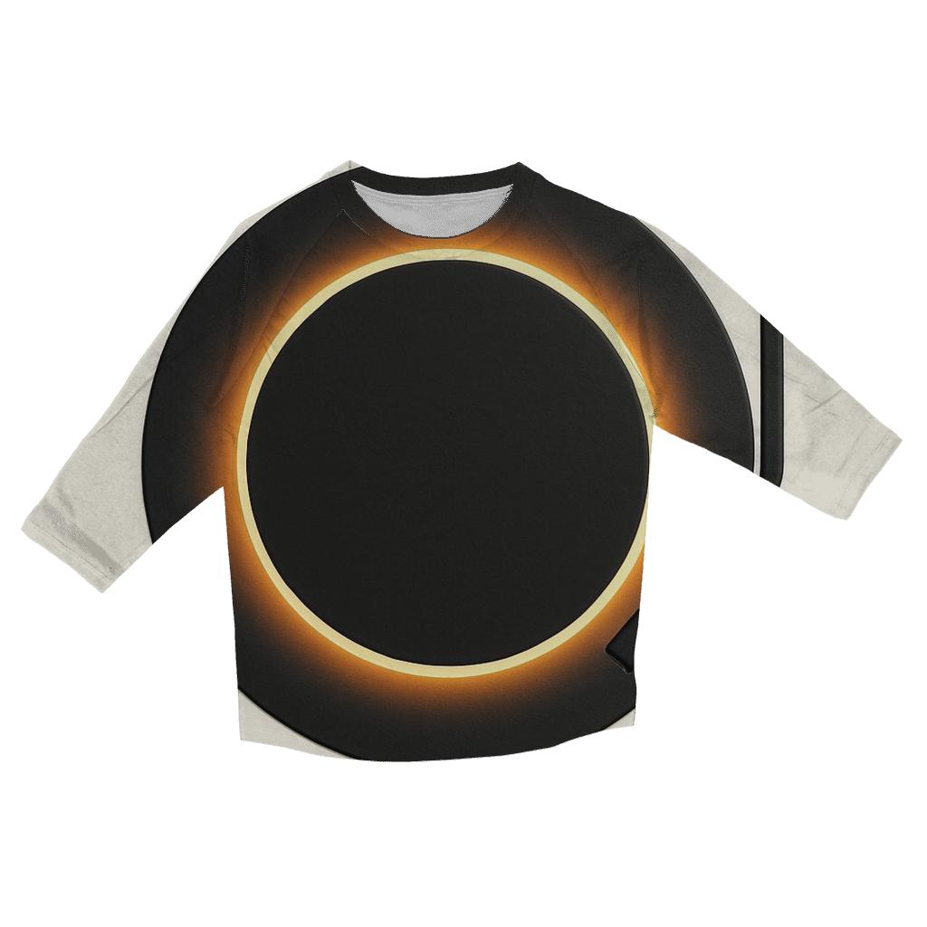 Turntable Eclipse Ring personalized 3/4 sleeve tees