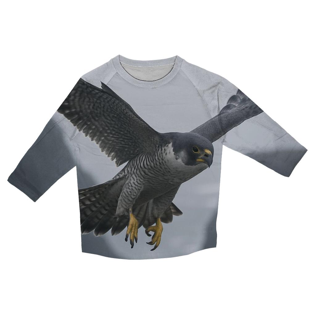 Mistbank Hover Peregrine Falcon personalized 3/4 sleeve tees