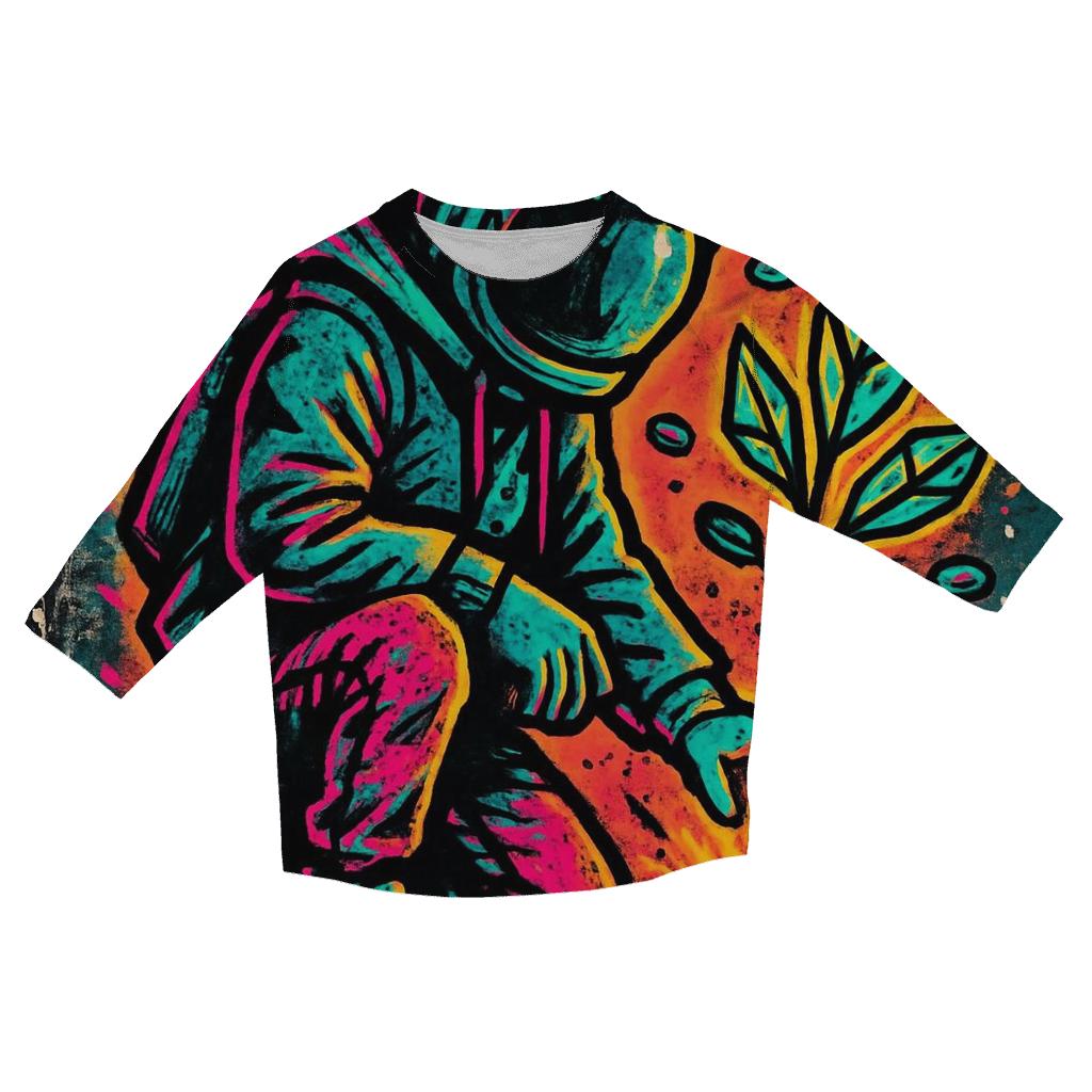 Graffiti Meteor Botanist personalized 3/4 sleeve tees