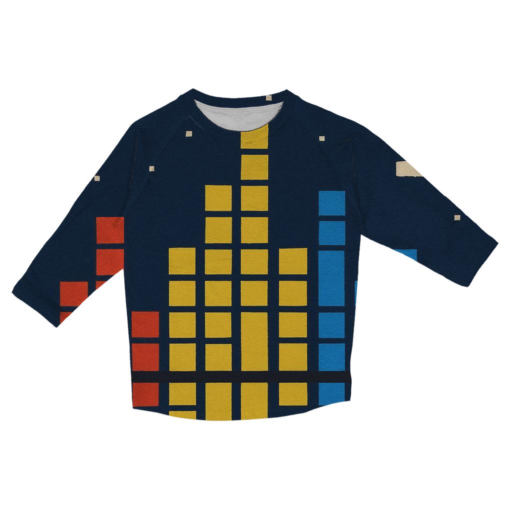 Pixel Skyline Soundstage casual three quarter sleeve shirts