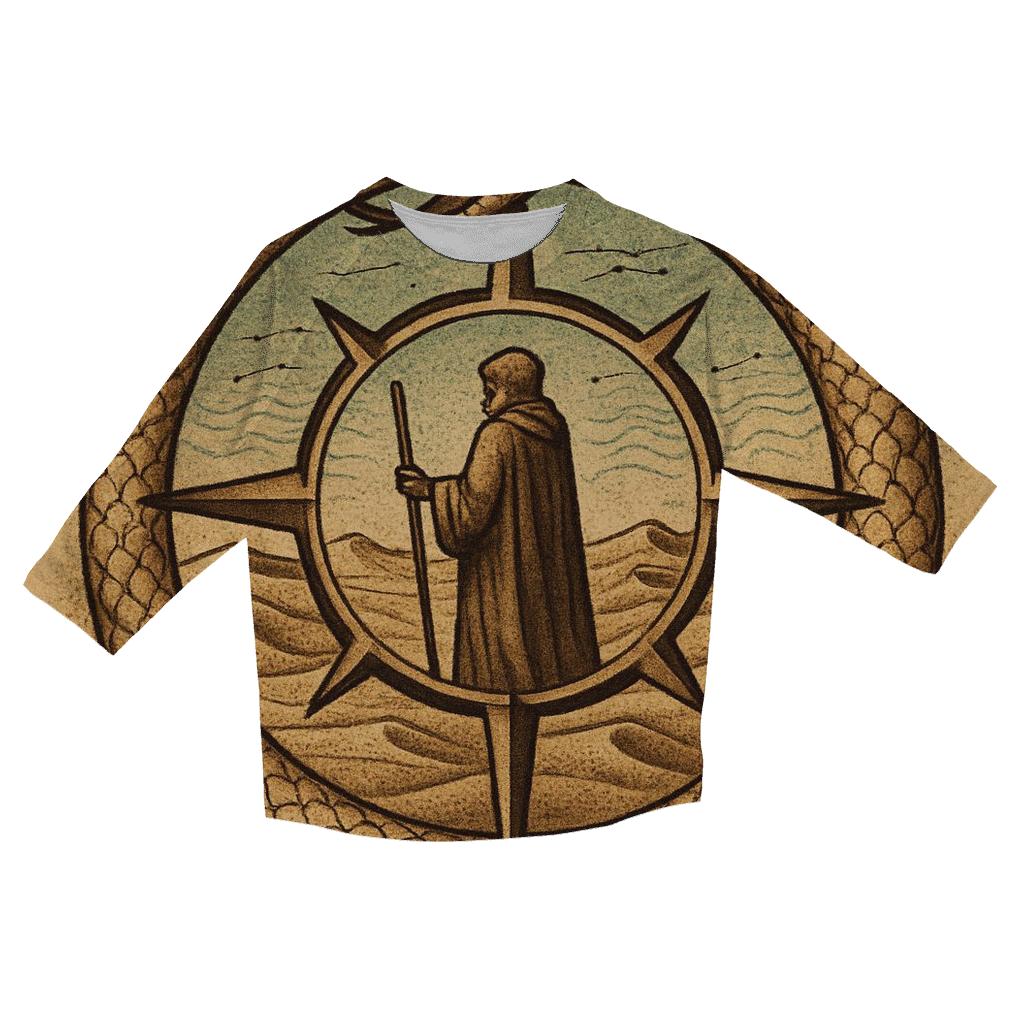 Dune Mirage Ouroboros Compass personalized 3/4 sleeve tees