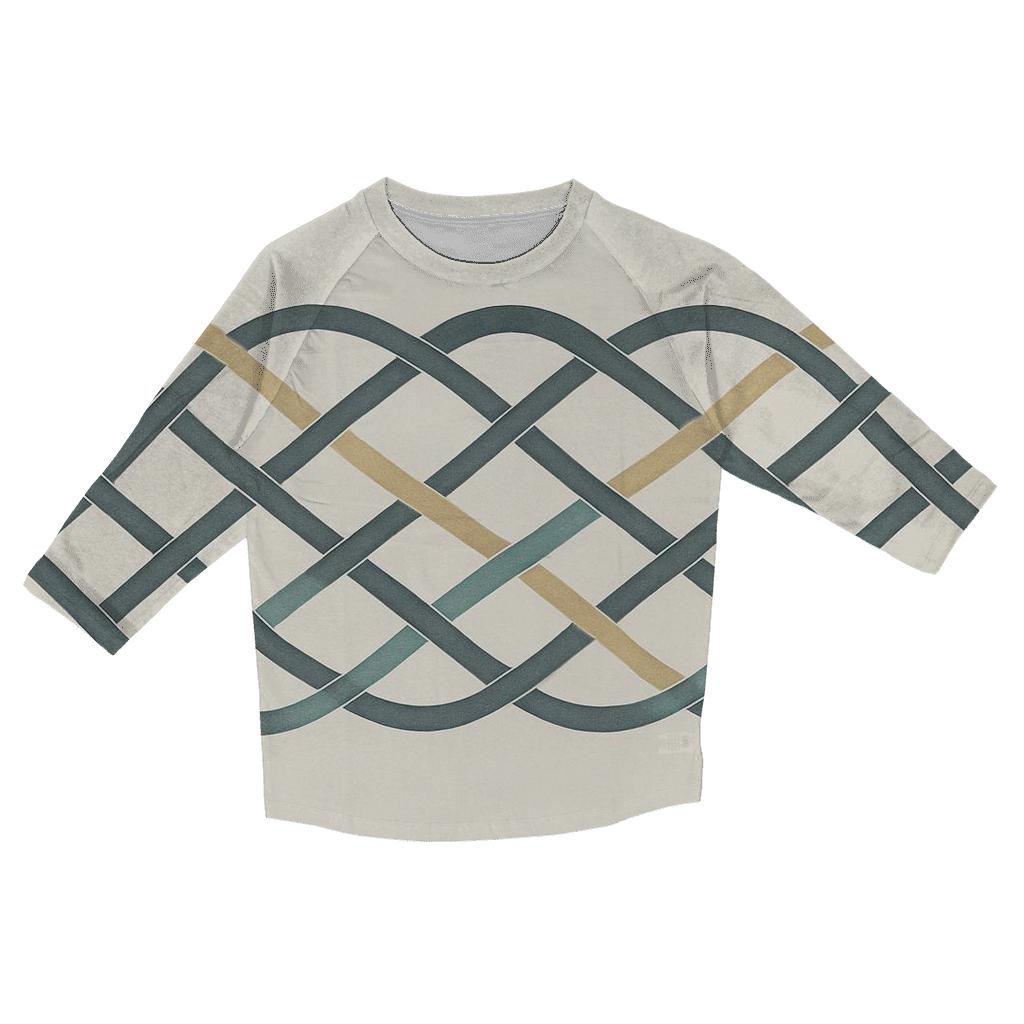 Infinite Weave Horizon designer 3/4 sleeve blouses