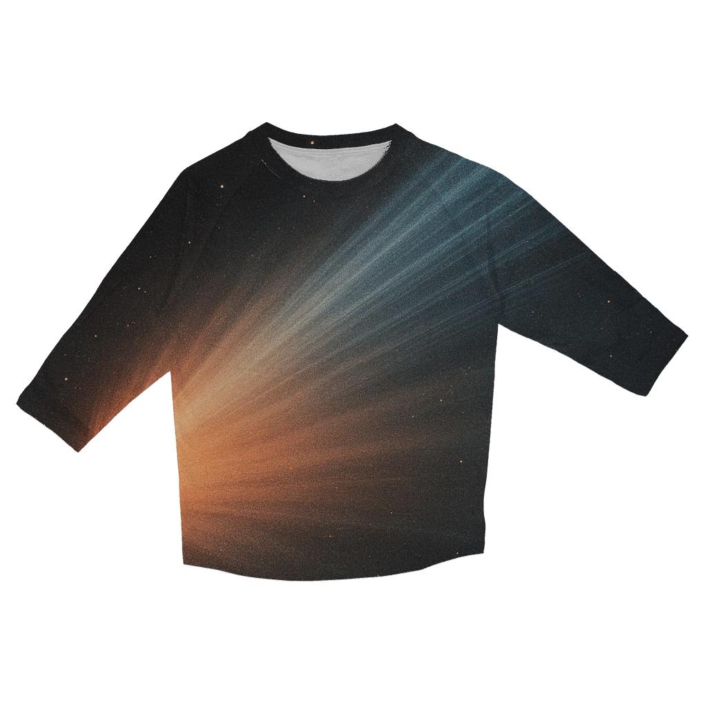 Comet Dust Fan And Ion Streaks custom 3/4 sleeve shirts
