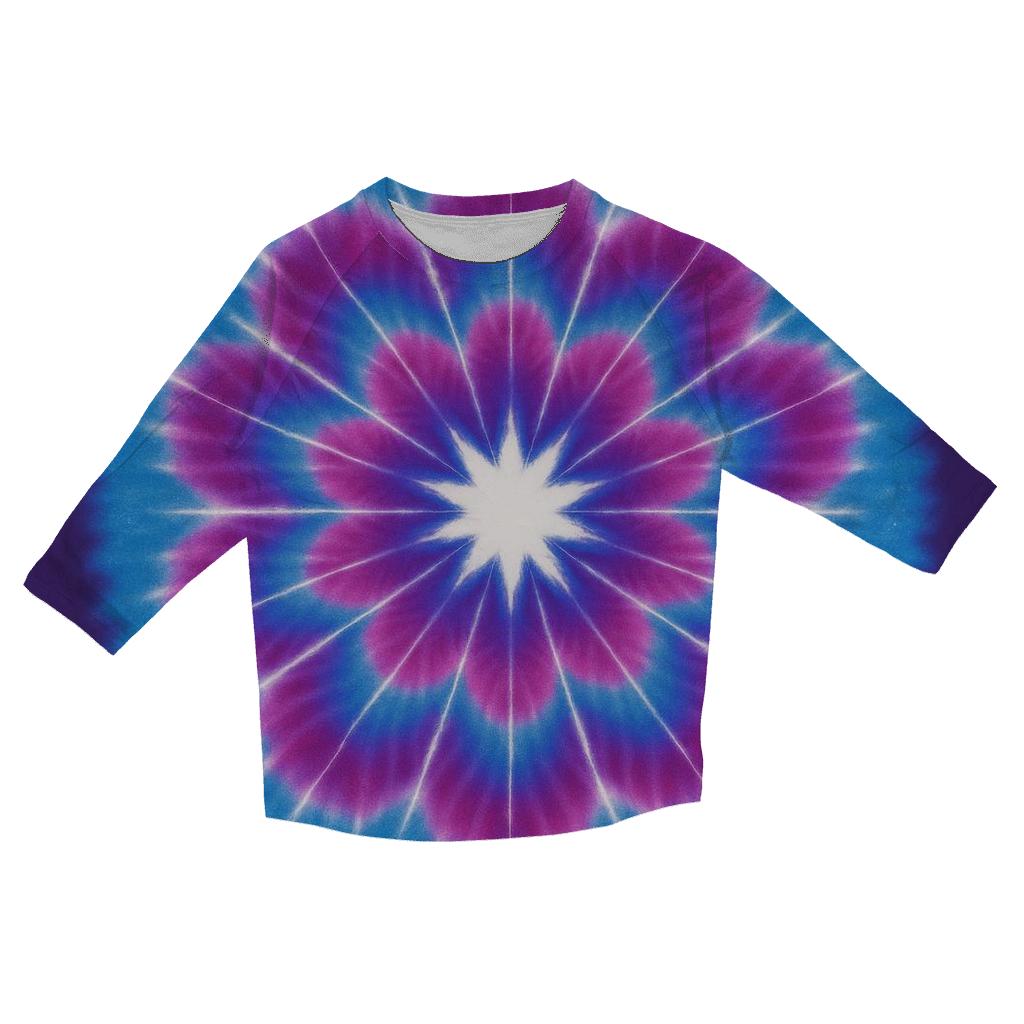 Supernova Mandala Sunburst personalized 3/4 sleeve tees