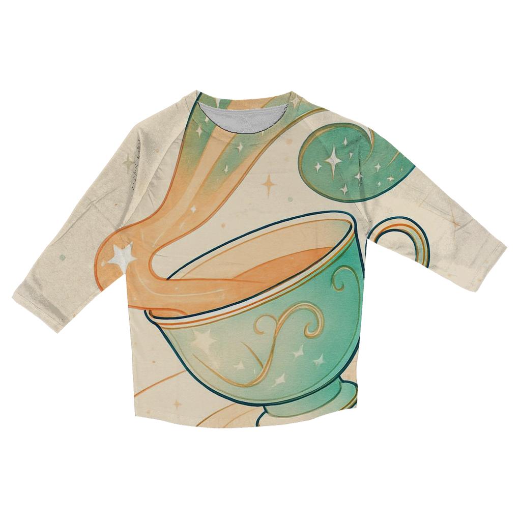Teacup Comet Reverie stylish quarter sleeve tops