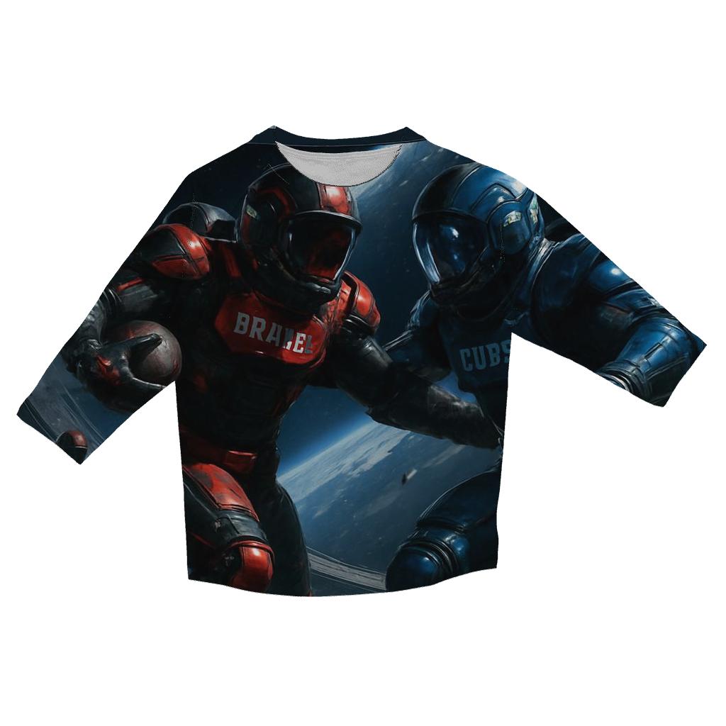 Zero Gravity End Zone Impact designer 3/4 sleeve blouses