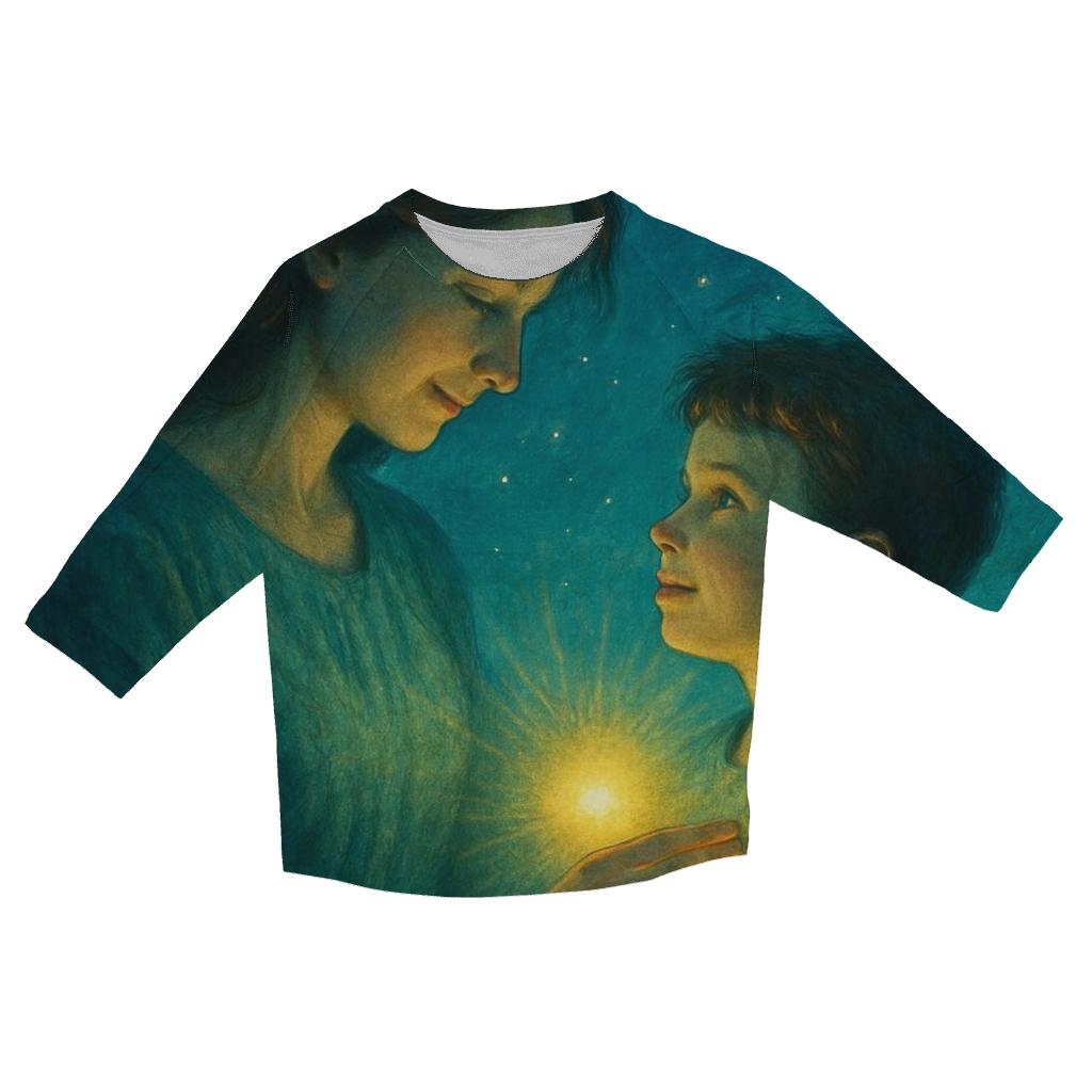 The Light She Left In You To Share designer 3/4 sleeve blouses