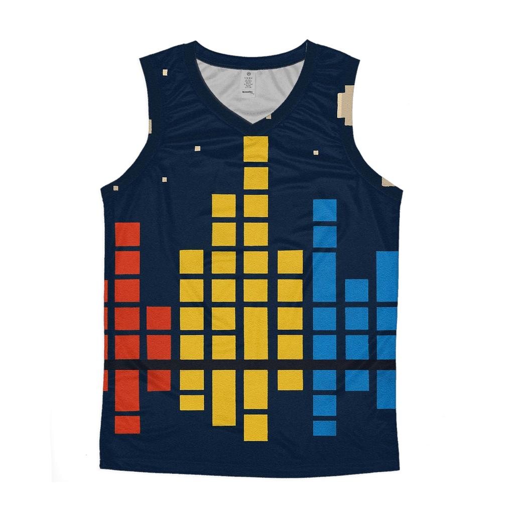 Pixel Skyline Soundstage cotton sleeveless tops