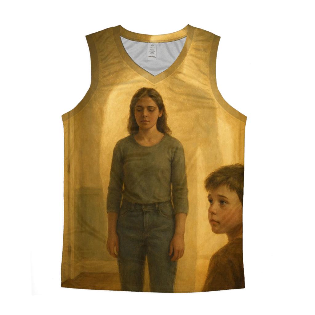 The Courage She Hid Inside Ordinary Days sports performance tank tops