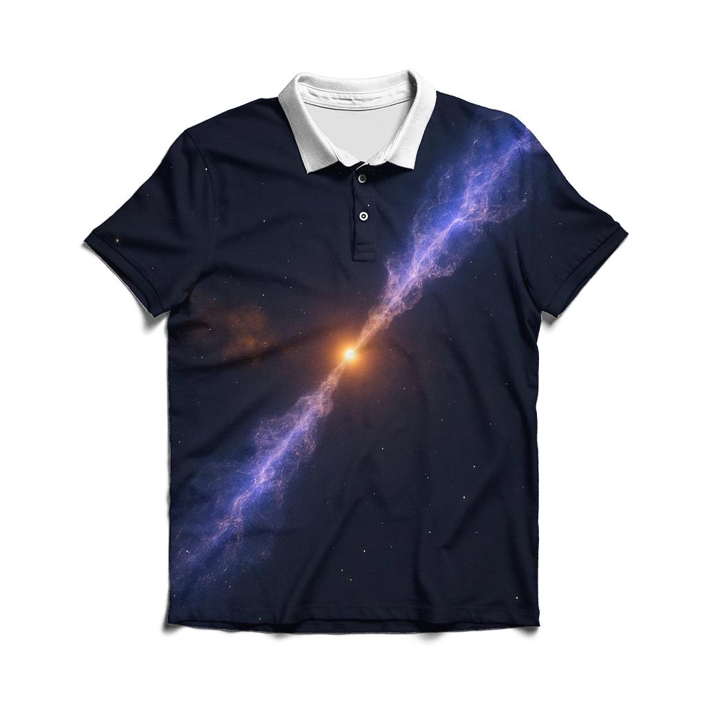 Bipolar Jet Outflow Knots custom polo shirts