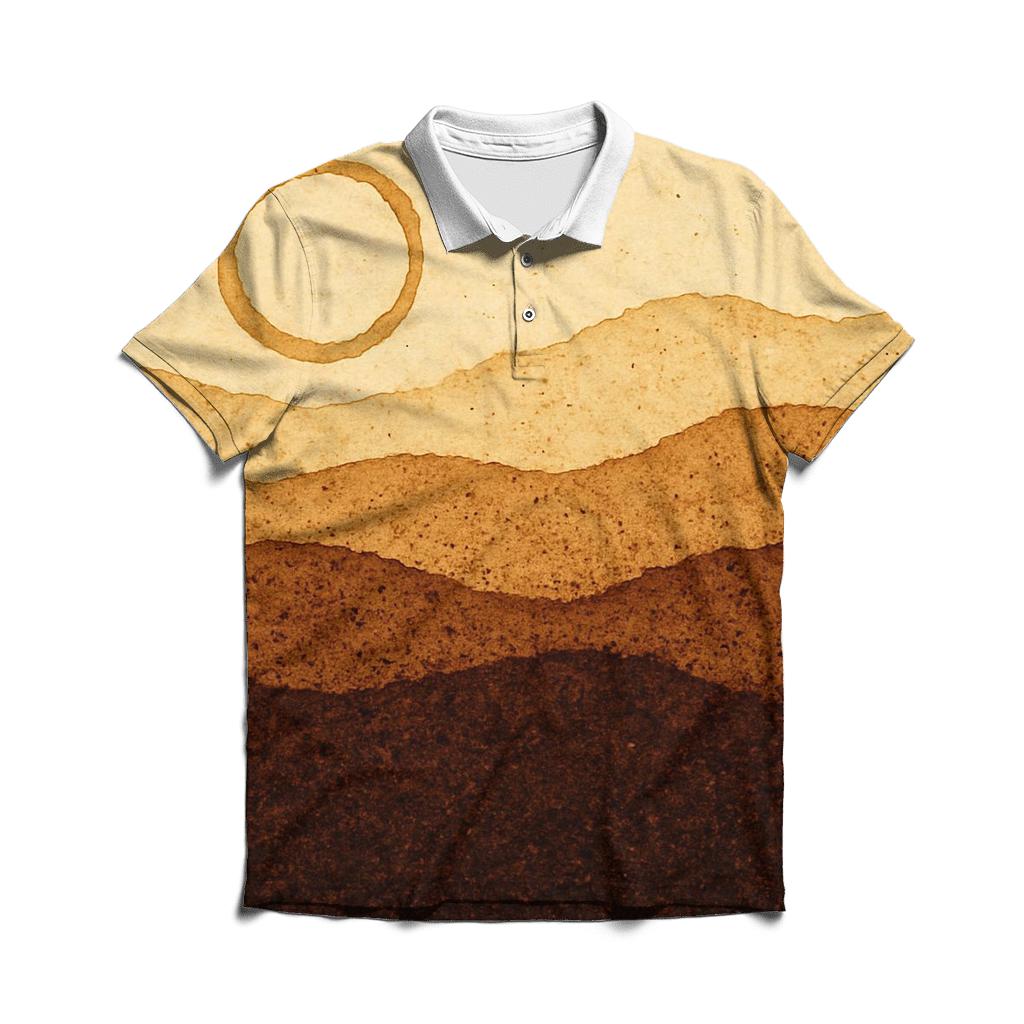 Grounds Texture Horizon classic pique polos