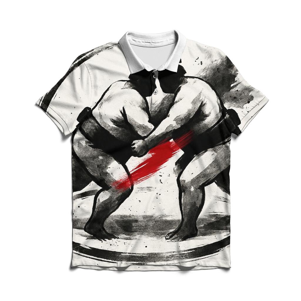 Tatami Thunder Sumo Moment designer slim fit polos