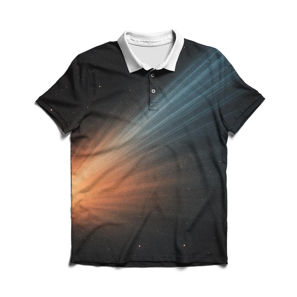Comet Dust Fan And Ion Streaks classic pique polos