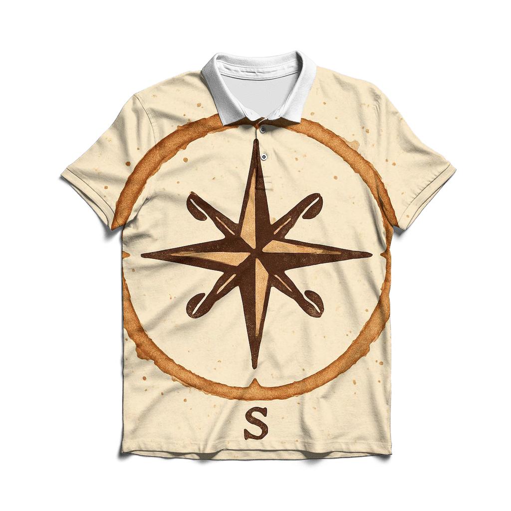 Stain Ring Compass classic pique polos
