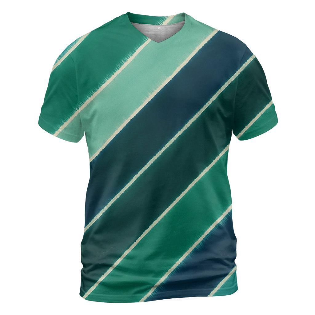 Aurora Arashi Diagonal Drift statement graphic shirts