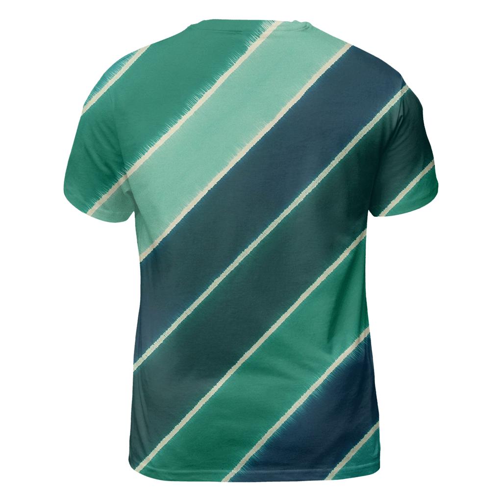 Aurora Arashi Diagonal Drift statement graphic shirts