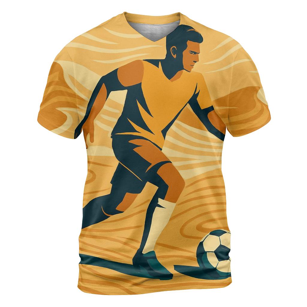 Desert Dune Football Dribble creative print fashion shirts
