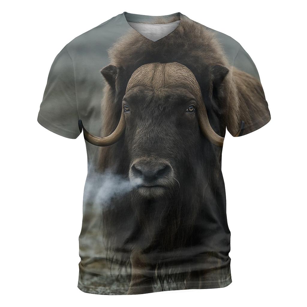 Tundra Chorus Musk Ox custom all-over print shirts