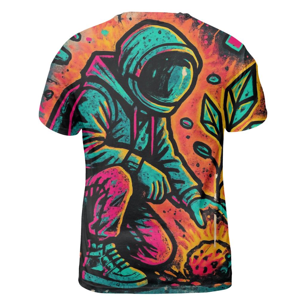 Graffiti Meteor Botanist trendy printed shirt styles