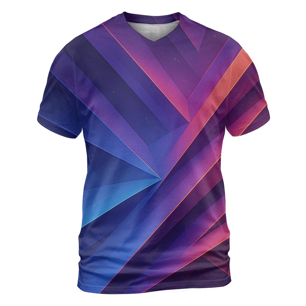 Ion Storm Prism Gradient unique graphic print tees
