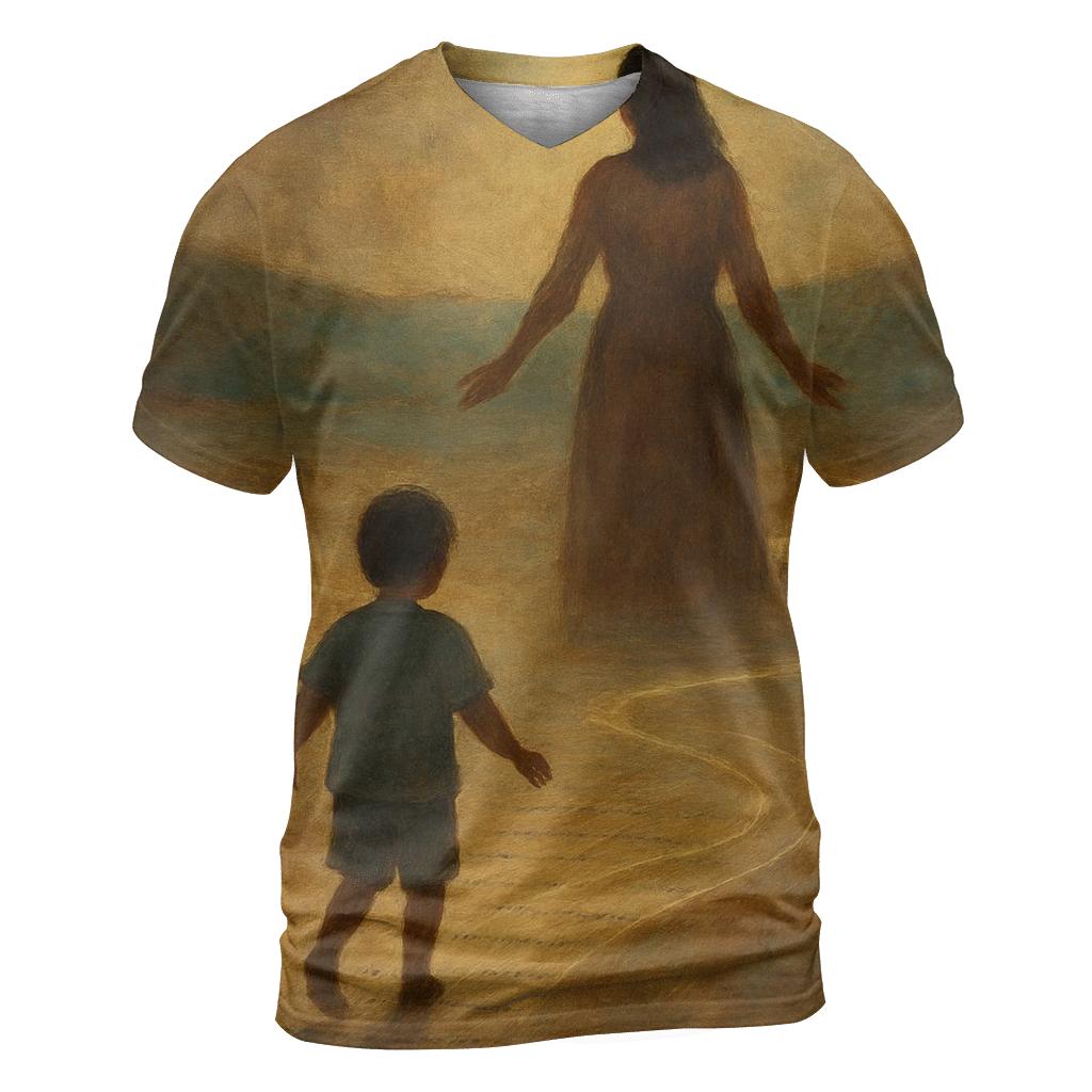 The Map She Drew With Patience designer pattern shirts