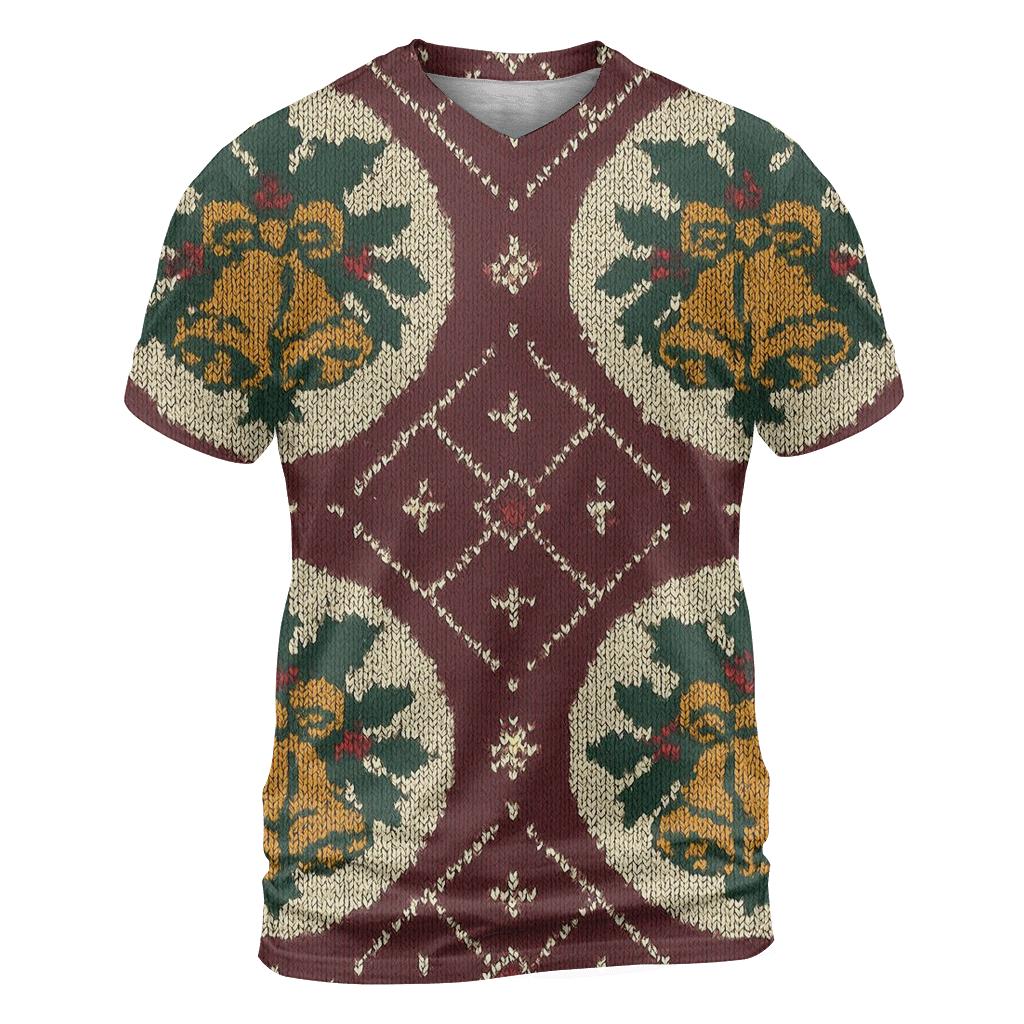 Holly And Bell Medallion Lattice Design creative print fashion shirts