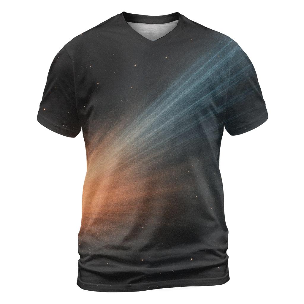 Comet Dust Fan And Ion Streaks designer pattern shirts