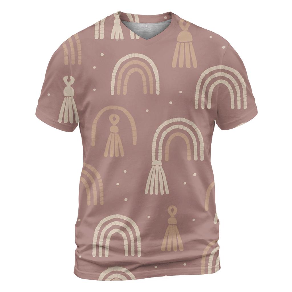 Bohemian Macrame Arches designer pattern shirts