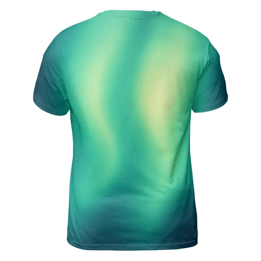 Aurora Drift Mesh Gradient designer pattern shirts